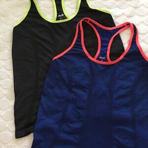 Avia Gym/Yoga/Workout racerback tank tops (2), sz L